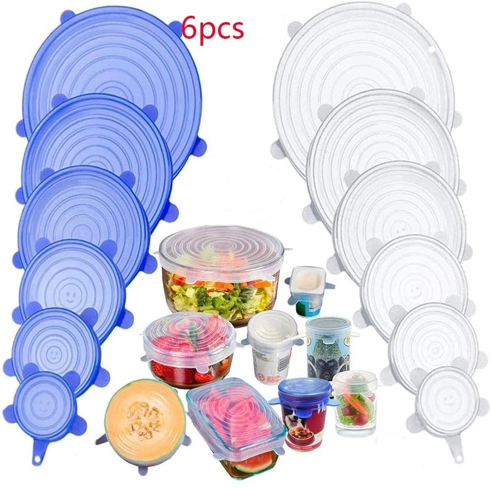Set di 6 Pratici Coperchi Riut - Silicone Stretch Lid recensione e prezzo